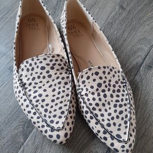 Time & Tru cheetah flats